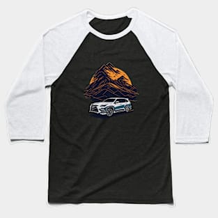 Lexus LX570 4x4 Vintage Car Baseball T-Shirt